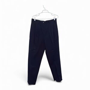 VTG Lauren Ralph Lauren Pants Navy Blue trousers Women’s Size 14 NWT